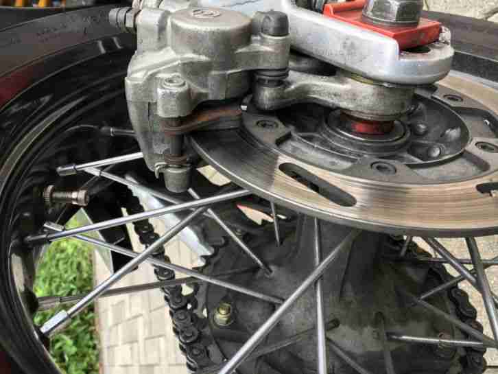 Yamaha TT600R Super Moto umbau große Bremse Tüv neu ( keine CR XR XT YZ TZ RG)