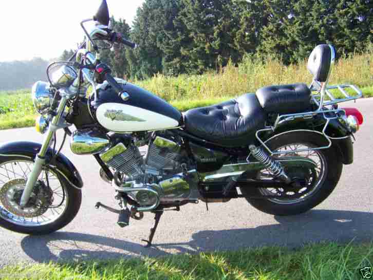 Yamaha Virago 125 ccm, Chopper, Topzustand, Garagenfahrzeug.