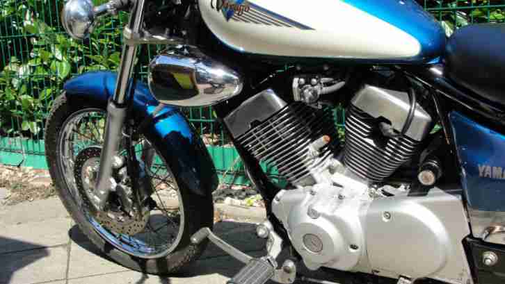 Yamaha Virago 125, gepflegt u. gut erhalten, Bj. 97, 8350 km,TÜV u.Batterie neu,