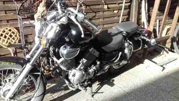 Virago 535 Chopper mit cruisen feeling