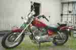 Virago XV 250 rot 17.000 km