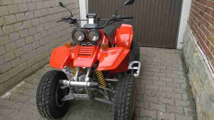 Yamaha Warrior mit Zugmaschinen Zulassung/Anhängerkupplung