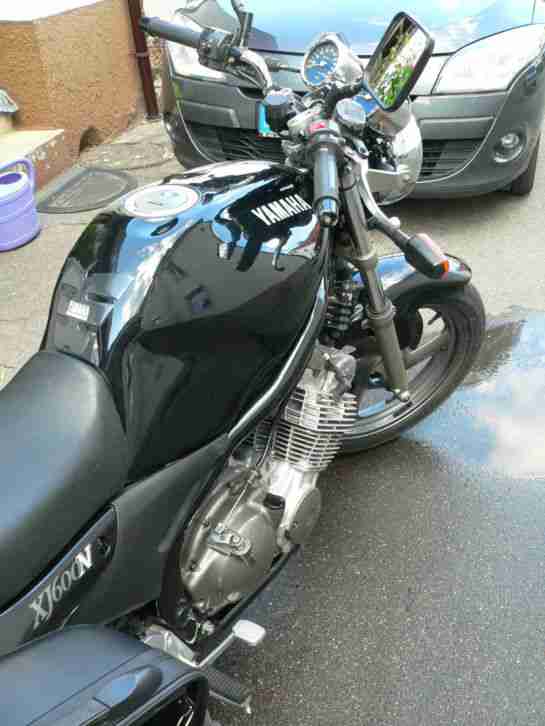 Yamaha XJ 600 N 4 LX in schwarz mit Koffer km:53250, nur selbstabholung