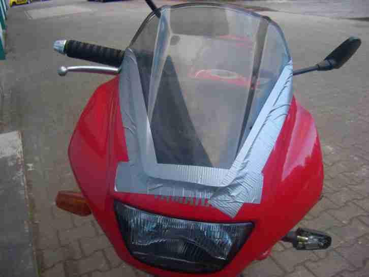 Yamaha XJ 600 Rot , Unfall, 26200km, EZ 1996, Bastlerfahrzeug