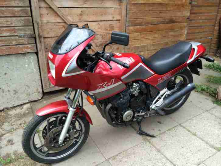 Yamaha XJ 600 Typ 51J mit Schlüssel und Brief Erstzulassung 1986