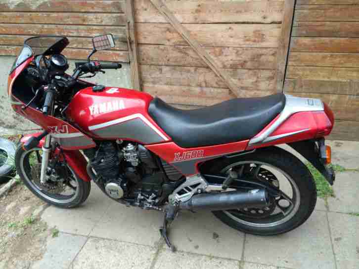 Yamaha XJ 600 Typ 51J mit Schlüssel und Brief Erstzulassung 1986