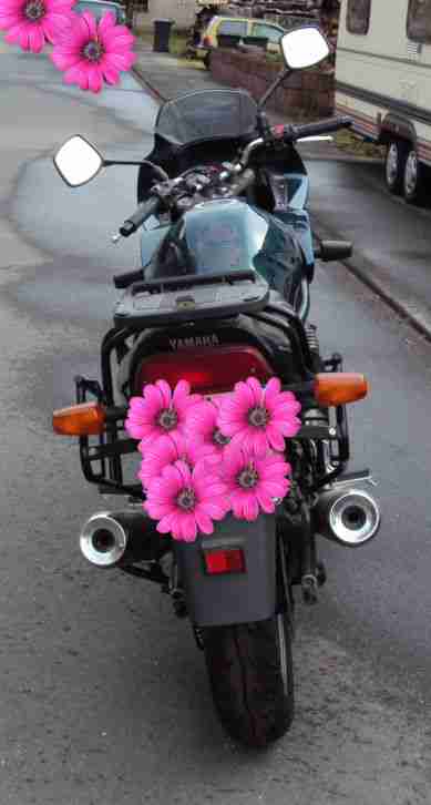 Yamaha XJ 600N Diversion, sehr gepflegt KM 12td grün