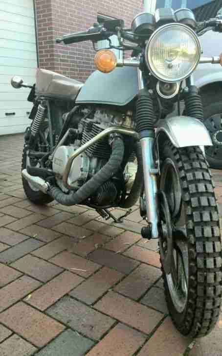 Yamaha XS 360 Scrambler Cafe Racer mit Teileconvult und 2. Motor