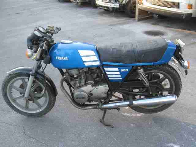 Yamaha XS 360 Typ 1U4 Baujahr 1977 wie abgebildet TÜV FÄLLIG Motor dreht