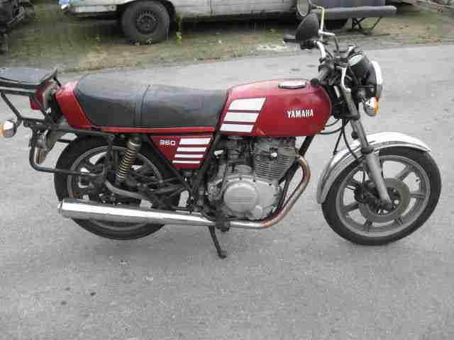 Yamaha XS 360 Typ 1U4 Baujahr 1978 wie abgebildet aus 1 Hand Motor dreht