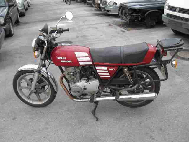 Yamaha XS 360 Typ 1U4 Baujahr 1978 wie abgebildet aus 1 Hand Motor dreht