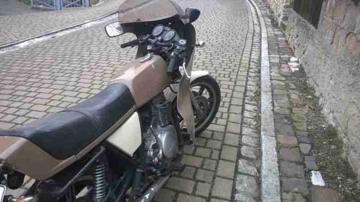 Yamaha XS 400 Cafe Racer TÜV 4.2016 Koffer 2A2 Oldtimer