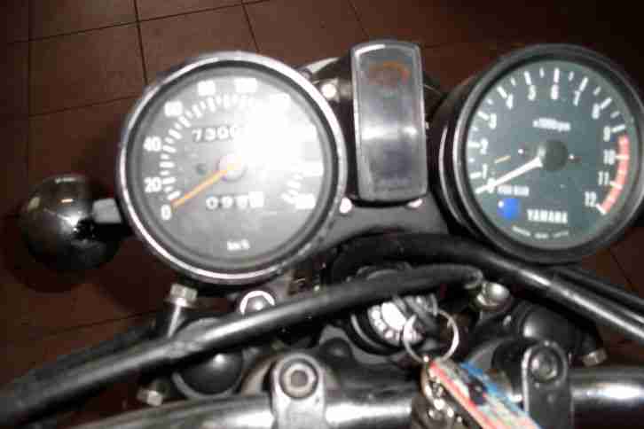Yamaha XS 400 SE - Unfallfahrzeug