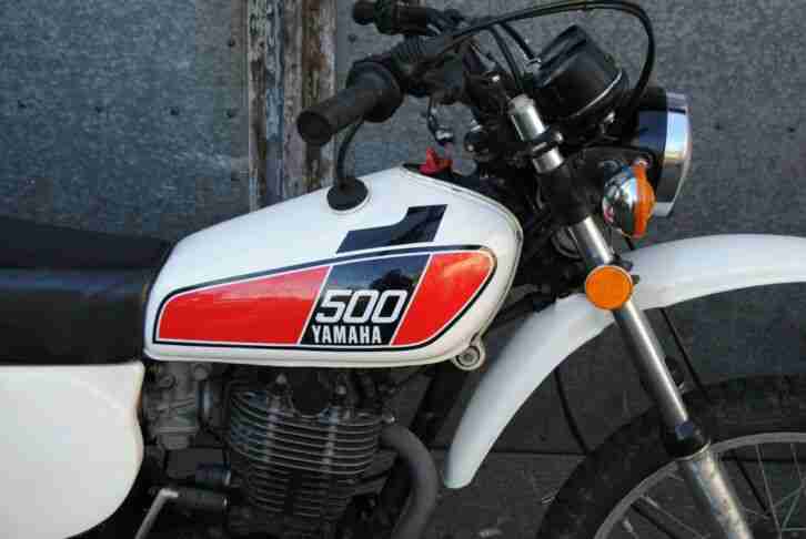 Yamaha XT 500 Baujahr 1976 Sammlerfahrzeug Original-Zustand unrestauriert !
