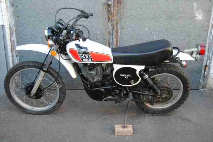 Yamaha XT 500 Baujahr 1976 Sammlerfahrzeug Original-Zustand unrestauriert !