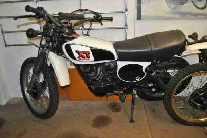 Yamaha XT 500 Baujahr 1979 Neuaufbau original Zustand !