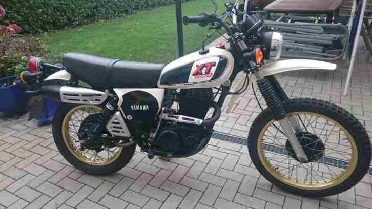 XT 500 Baujahr 1979 Tüv 6 2017 lesen