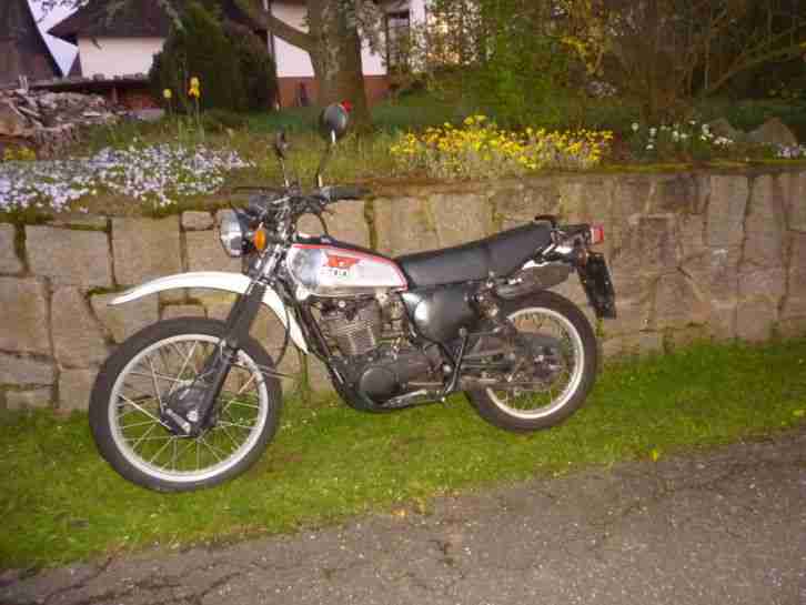 Yamaha XT 500 Bj. 1988 1. Hand, 25.100 km, Typ 1 U 6, Zustand ok (ca. 3)