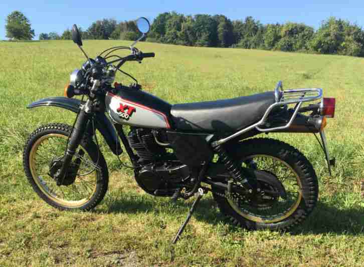 Yamaha XT 500 Enduro - Top Zustand - 1980 - 20 KW - TÜV + Reifen neu Goldräder