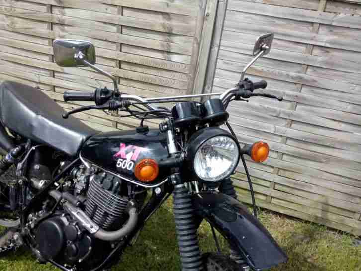 Yamaha XT 500, SR-Motor und Elektrik