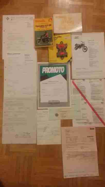 Yamaha XT 600 43f Oldtimer Off Road Motocross