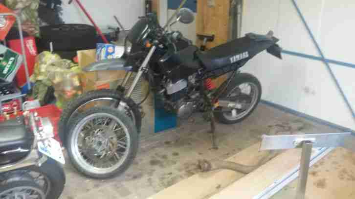 Yamaha XT 600 K mit Athena 700ccm Schmiedekolben Scharfer Nocke und Rennauspuff