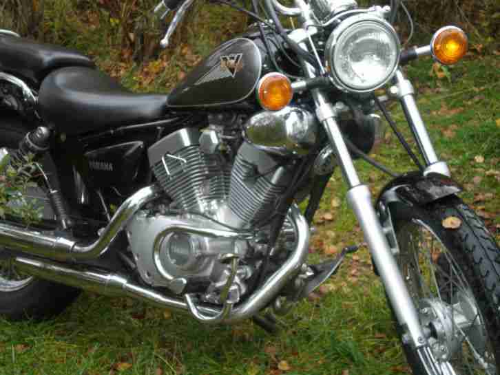 XV 125H VIRAGO Top Zustand schwarz