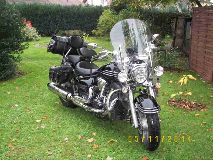 Yamaha XV 1900 Midnight-Star im Long touring Style Bj2007 Tüv 9/15