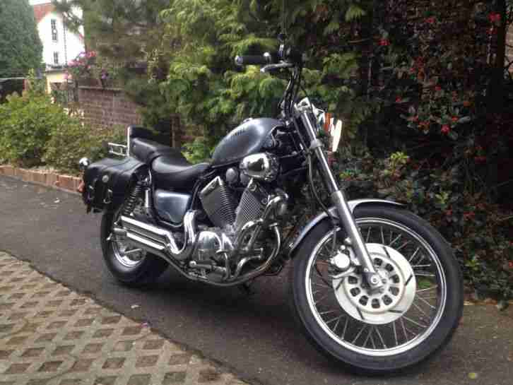 Yamaha XV 535 Virago 23000 km Sturz Bügel, Pack Taschen, Sissi Bar XV535 1992