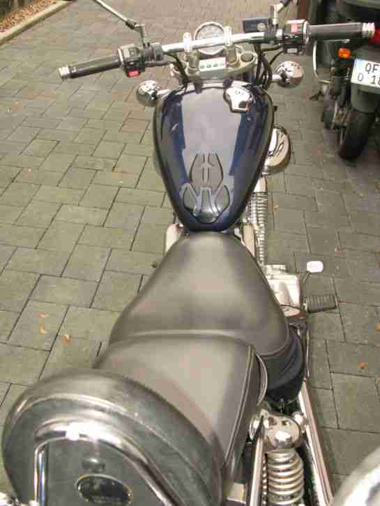 Yamaha XV 535 Virago mit 25 kW und nur 25000 km