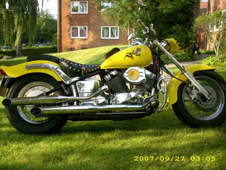 Yamaha XVS 650 Drag Star Chopper Custom Tüv/Au 3/2017