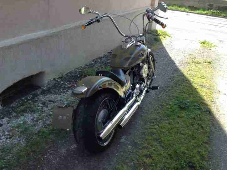 Yamaha XVS 650 Drag Star costumer Umbau m. 210er Hinterrad