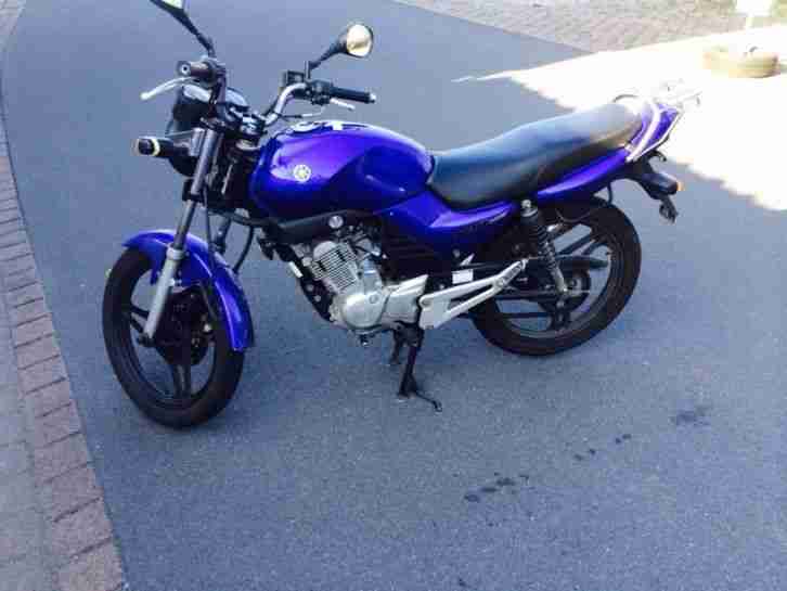 Yamaha YBR125 Bj 2006 22112km TÜV 05/16 blau 125er Motorrad
