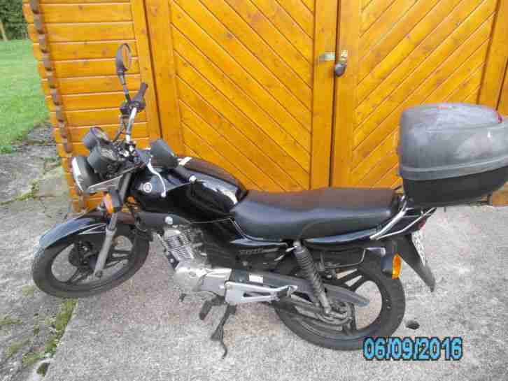 Yamaha YBR125 schwarz TÜV/HU neu