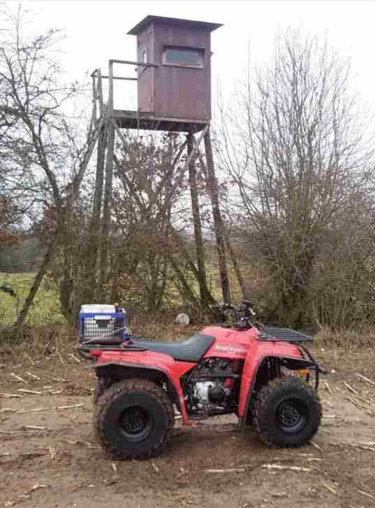 Yamaha YFM 250 Bear Tracker AHK Quad ATV Jagd Forst