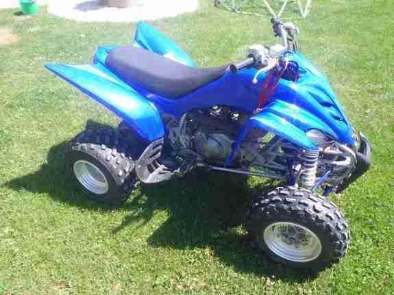 Yamaha YFM 350 Raptor Quad mit Straßenzulassung