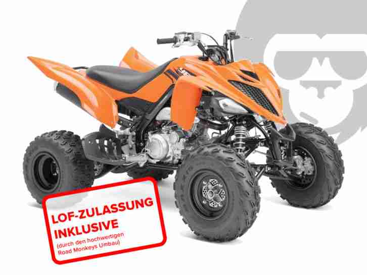 Yamaha YFM 700 R Raptor 2017 in Orange-Schwarz