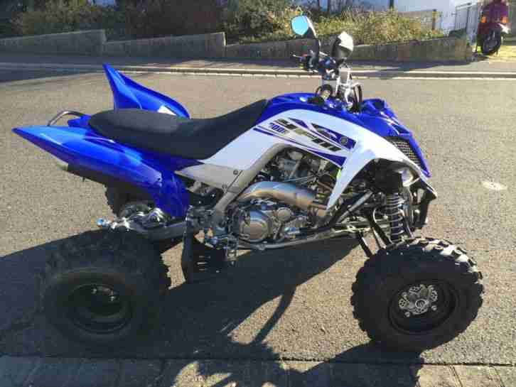 Yamaha YFM 700R Raptor Bau/Weiss Neufahrzeug Baureihe 2014