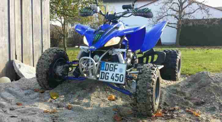 Yamaha YFZ 450 2 Personen Zulassung 8 fach