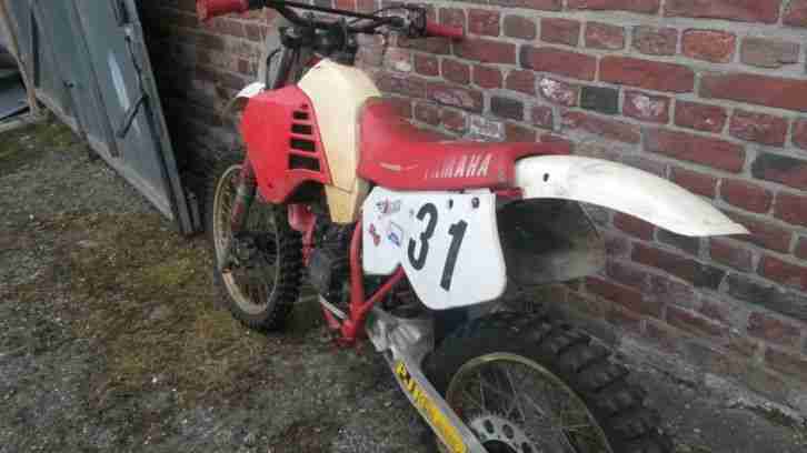 Yamaha YZ125 1987 Typ 1LX Motocross Vollcross , ohne Motor