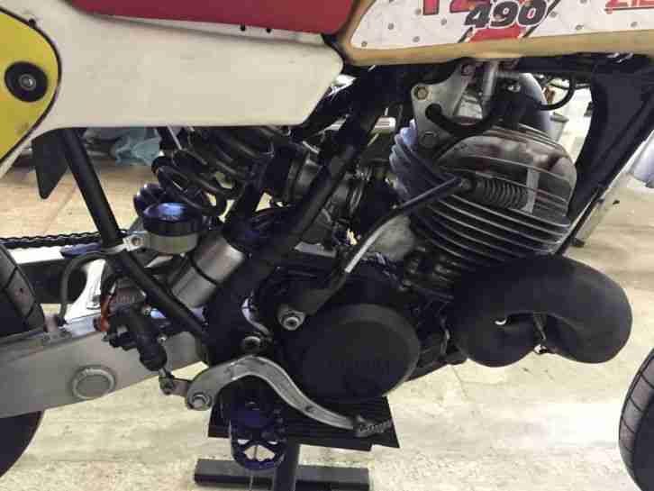 Yamaha YZ490 Classic SuperMoto Vintage Twinshock Top