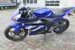 Yamaha YZF R125 EZ2008, 18740km, blau,