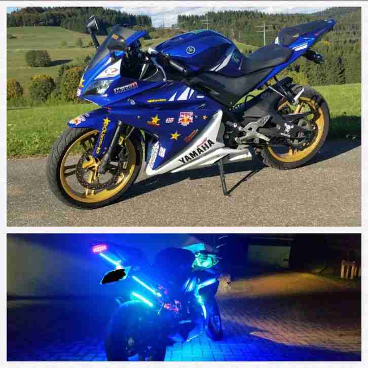 Yamaha YZF R125 LED Beleuchtung 125 er 15PS 4 Takt