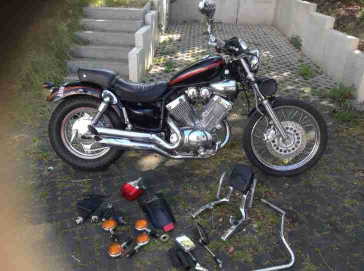 Yamaha xv 535 / Virago 535, schöner Umbau, TÜV 07,2015