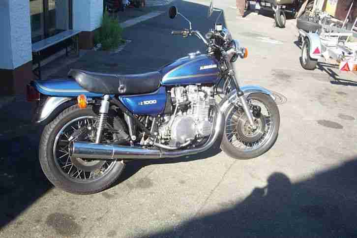 Z1000 Kawasaki Z 1000 A1 Oldtimer Abnahme Z1F Klassiker 1977