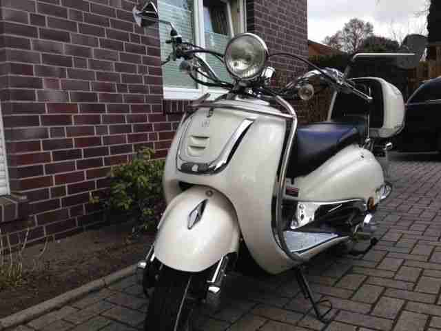 ZNEN Motorroller ZN125T-E Roller Mofa Moped Motorrad Leichtkraftrad