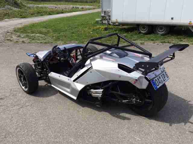 ZTR ROADSTER TRIKES BUGGY 2016 - BAUSATZ ZUR EIGENMONTAGE -MIT STRASSENZULASSUNG