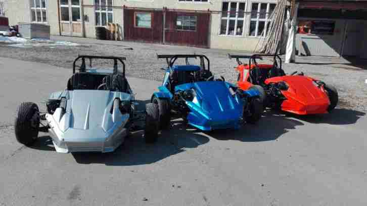 ZTR ROADSTER TRIKES BUGGY 2016 INKLUSIV ALLEM