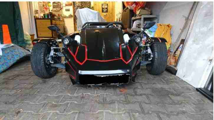 ? ZTR Roadster Dreirad Trike Quad Fun-Mobil mit TÜV + Straßenzulassung ~ NEU ?