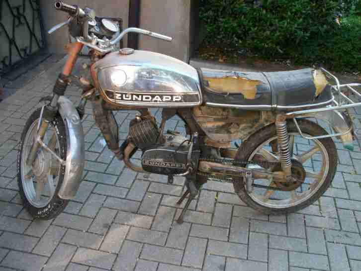 ZÜNDAPP AN BASTLER SCHROTT OLDTIMER